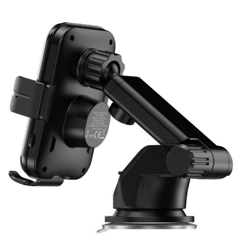 فروشگاه آنلاین نخلینو   - پایه ی نگهدارنده ی شارژر وایرلس ۱۵ وات پرودو Porodo 3 in 1 Car Charger Mount 15W With QC3.0 Car Charger